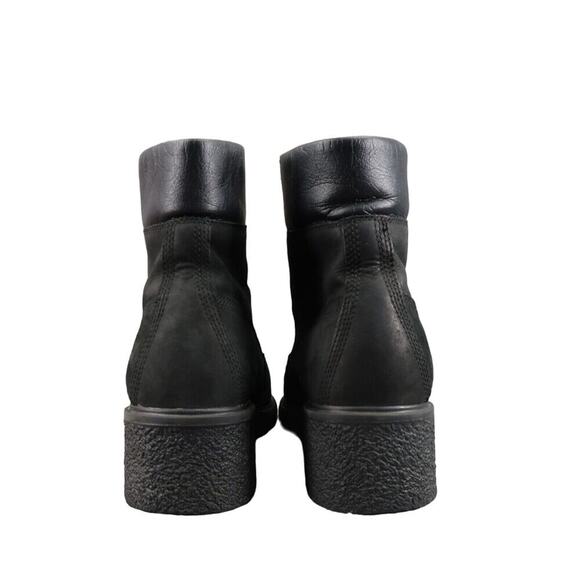 Timberland Shoes Womens 8.5 Boots Fashion Block Heel Lace Up Leather Waterproof - Picture 5 of 15